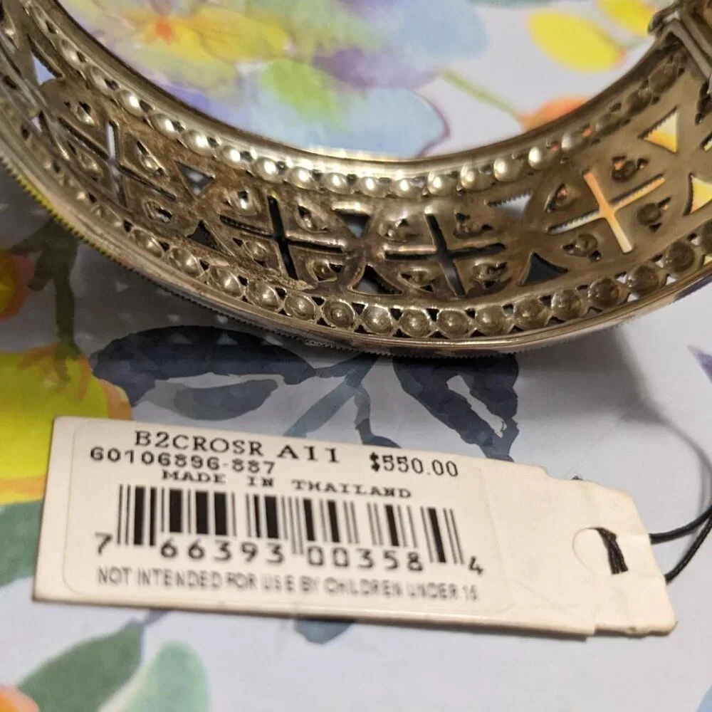 "HOST PICK," JUDITH JACK STERLING & MARCASITE BRACELET NWT - Picture 9 of 10